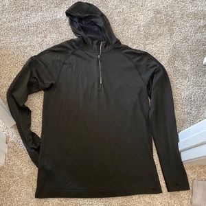 Mens lululemon Hooded quarter zip